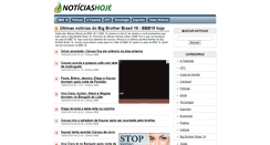 Desktop Screenshot of bbb.noticiashoje.com.br